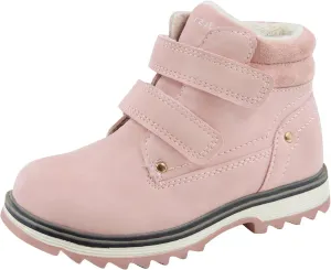 TZJS Kids' Hiking Work Boots for Boys Girls, Waterproof Outdoor Ankle Boots with Hook and Loop