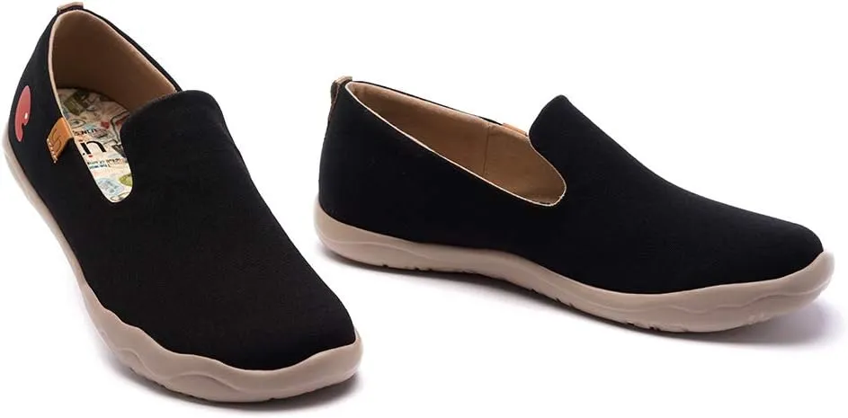UIN Men's Slip Ons Color Loafers Canvas Lightweight Sneakers Walking Casual Art Painted Travel Shoes