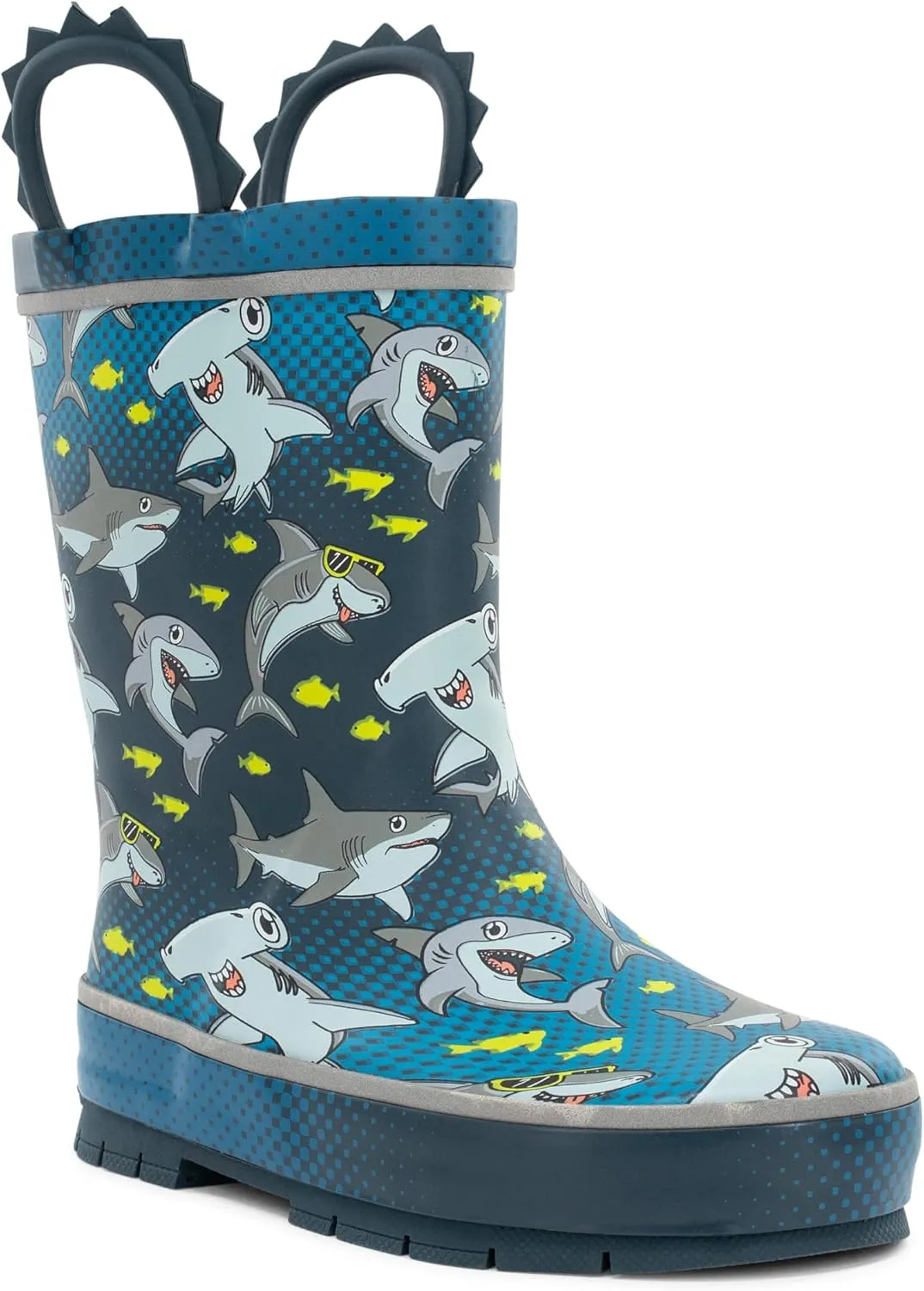 Western Chief Rain Boots with Pull on Handles for Toddlers and Kids - Premium Waterproof Boots for Boys and Girls