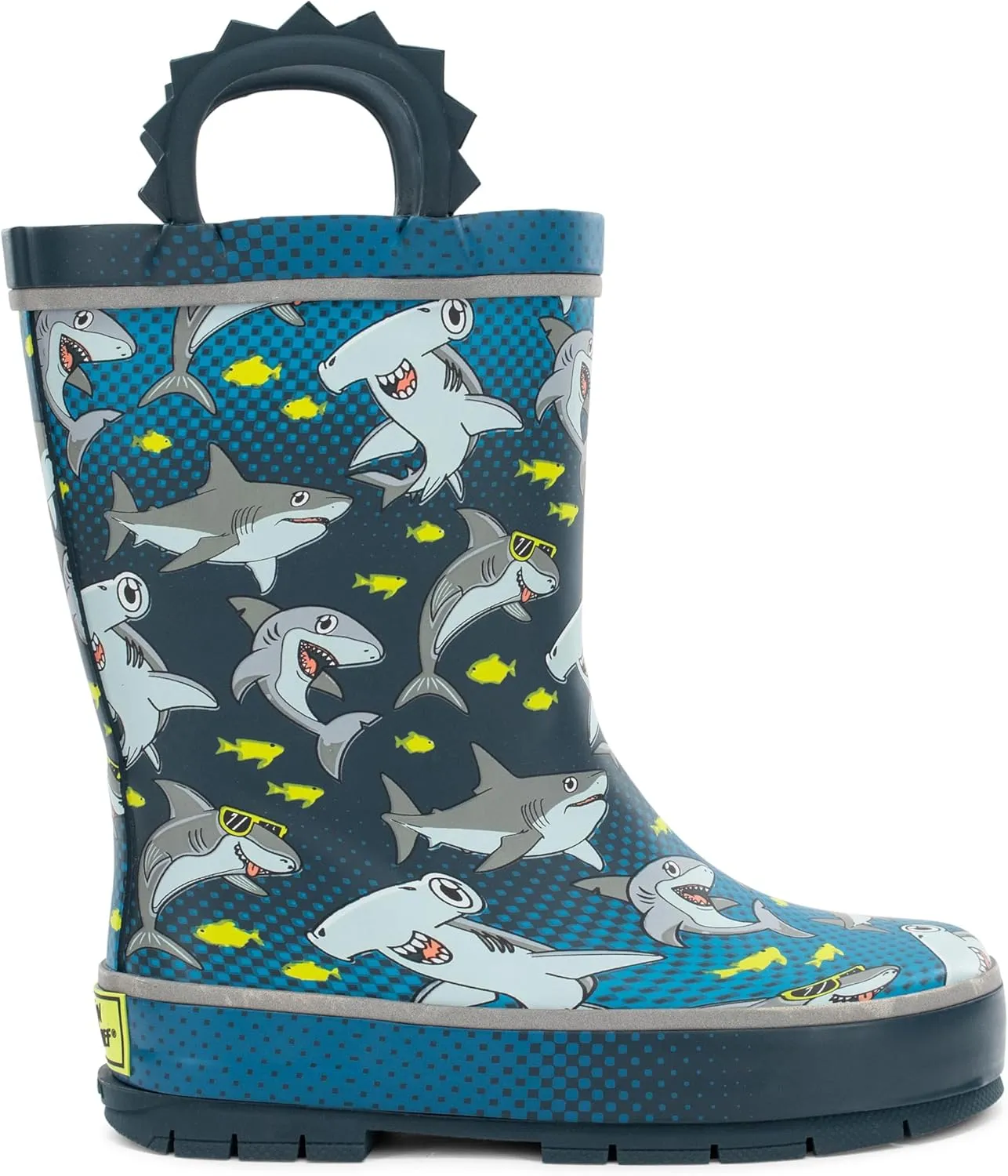 Western Chief Rain Boots with Pull on Handles for Toddlers and Kids - Premium Waterproof Boots for Boys and Girls