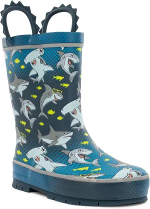 Western Chief Rain Boots with Pull on Handles for Toddlers and Kids - Premium Waterproof Boots for Boys and Girls