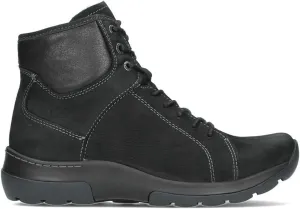 Wolky US-Ambient WP Womens Hiking Comfort Ankle Boots - Waterproof Anti-Slip Flexible Rubber Outsole - Easily Adjustable - Made from Genuine Leather in USA