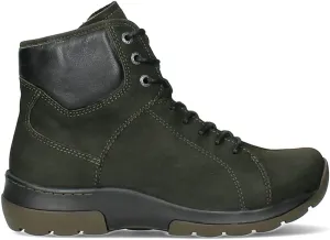 Wolky US-Ambient WP Womens Hiking Comfort Ankle Boots - Waterproof Anti-Slip Flexible Rubber Outsole - Easily Adjustable - Made from Genuine Leather in USA