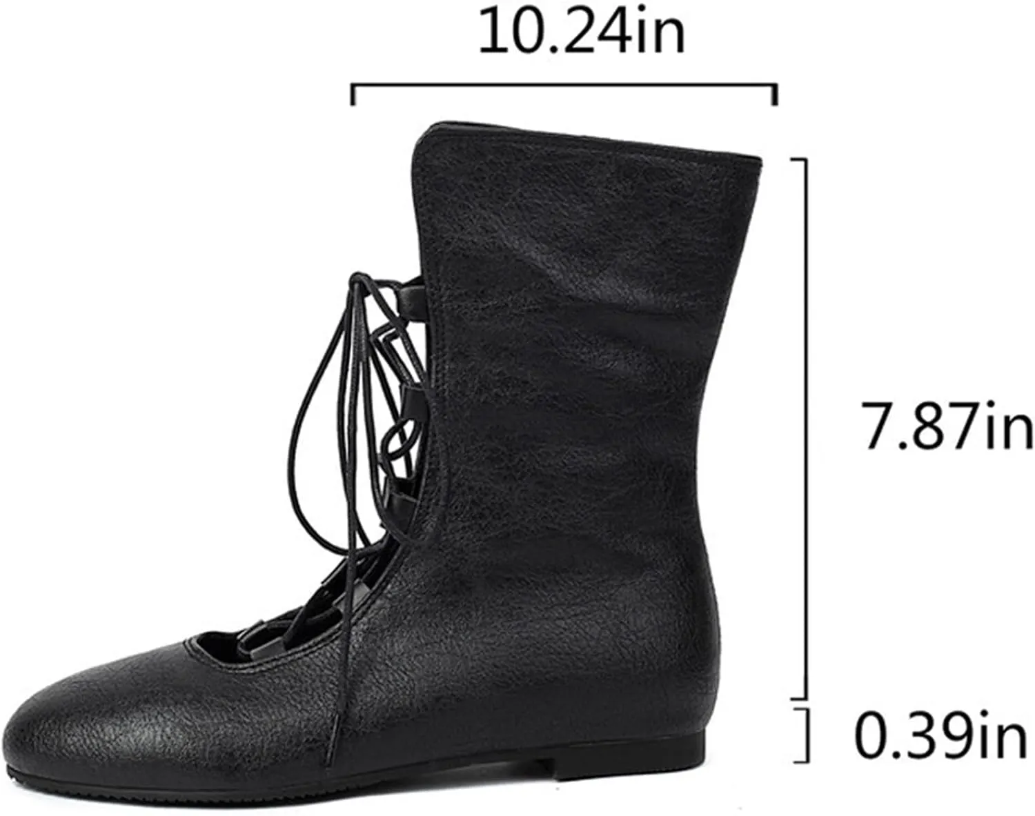 Women Renaissance Boots Medieval Cosplay Boots Halloween Vintage Stage Pirate Viking Tied Shoes