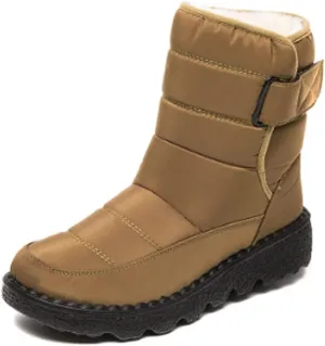 Womens Boots Winter Boots Women Shoes Fur Plush Warm Snow Boots Women's Casual Shoes Comfort Boots Female Waterproof Ladies Shoes Plus Size