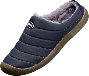 Women's Cotton Slippers Plus Velvet Warm Household Boots Soft Flat Soled Snow Boots Lightweight Winter Boots