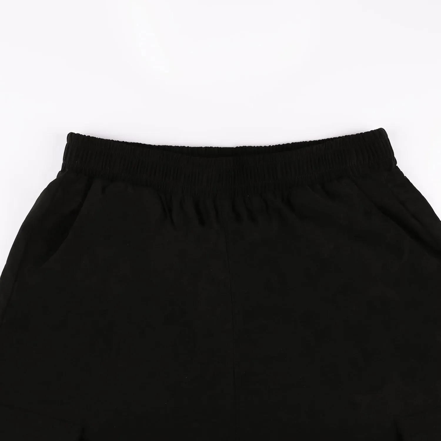 Womens Y2k Cargo Shorts Elastic Waist Wide Leg Short Pants Flap Pocket Hiking Shorts