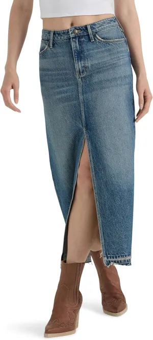 Wrangler Women's Denim Maxi Skirt