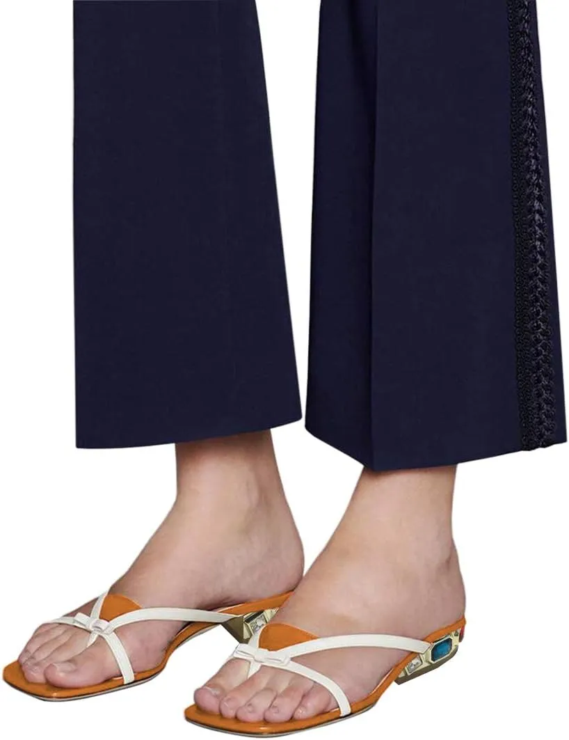 XYD Women Cute Bowknot Thong Flats Sandals Slip On Open Toe Flip Flop Mules Rhinestones Low Heeled Shoes