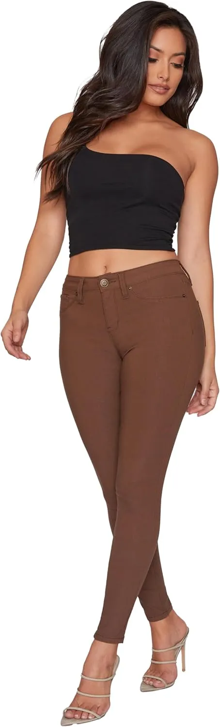 YMI Women's Hyperstretch Midrise Skinny