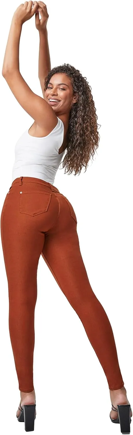 YMI Women's Hyperstretch Midrise Skinny