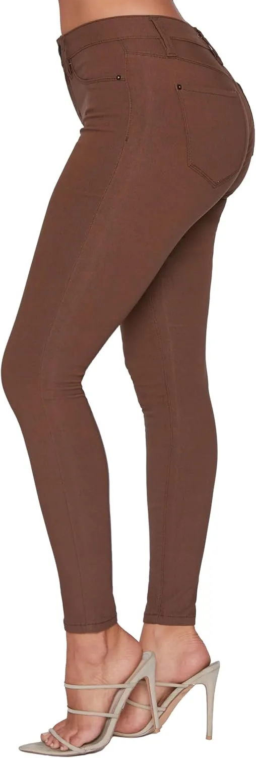 YMI Women's Hyperstretch Midrise Skinny