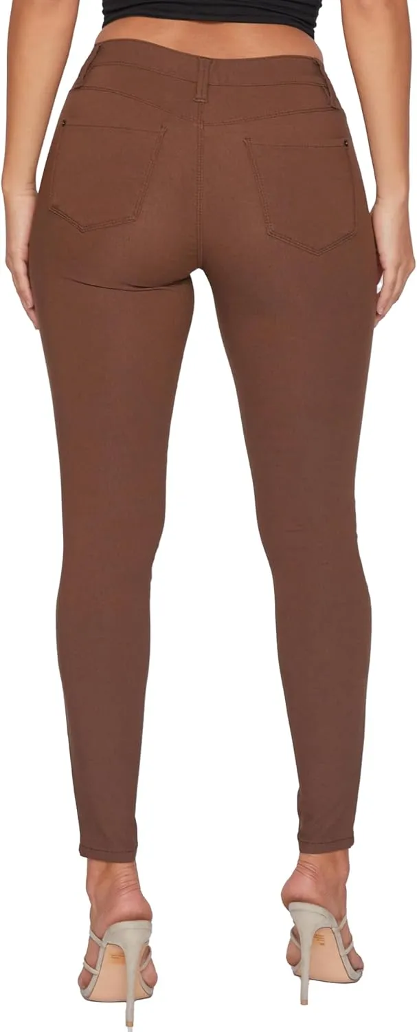 YMI Women's Hyperstretch Midrise Skinny